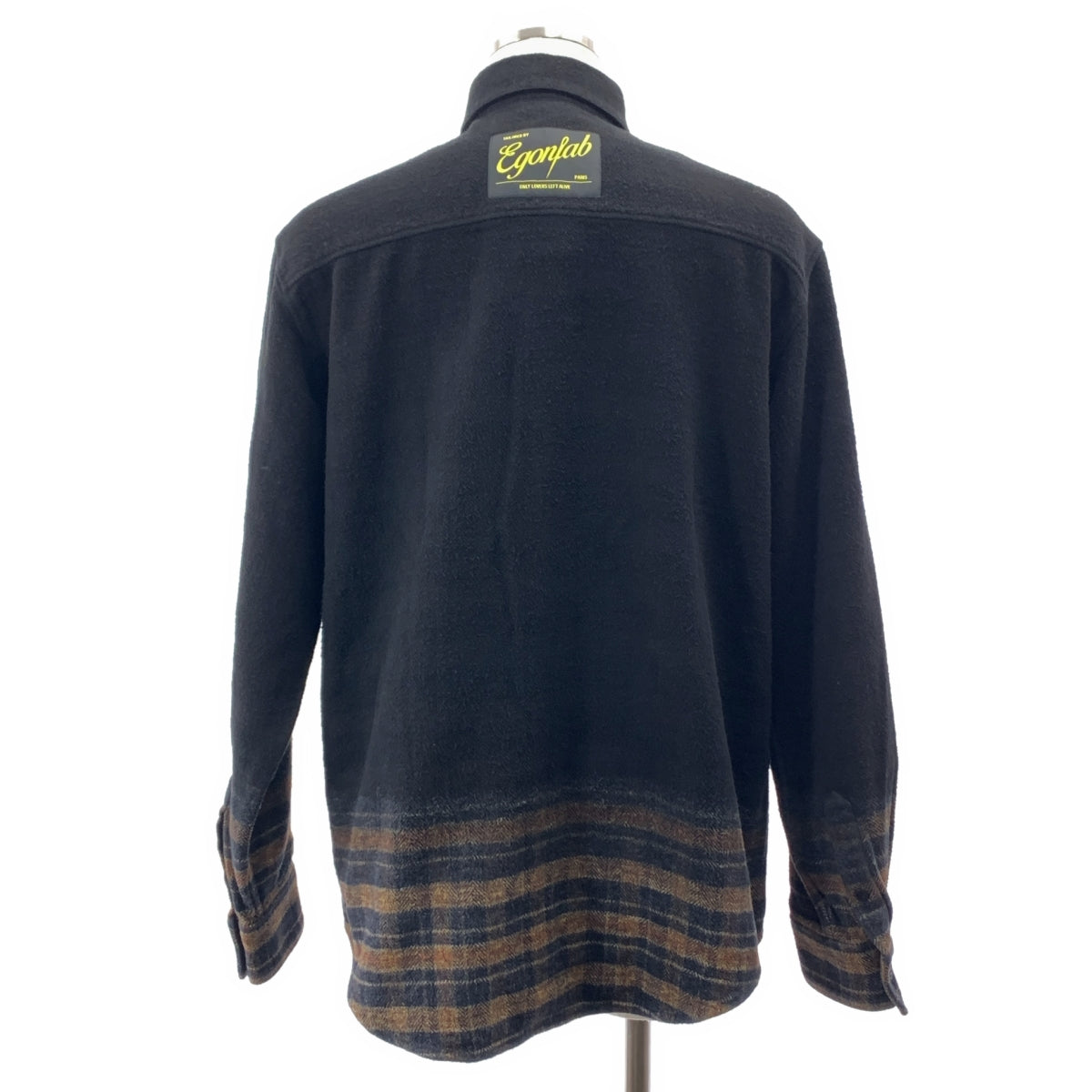 EGONlab. | 2024AW | 法蘭絨外套襯衫 | XS | 男款