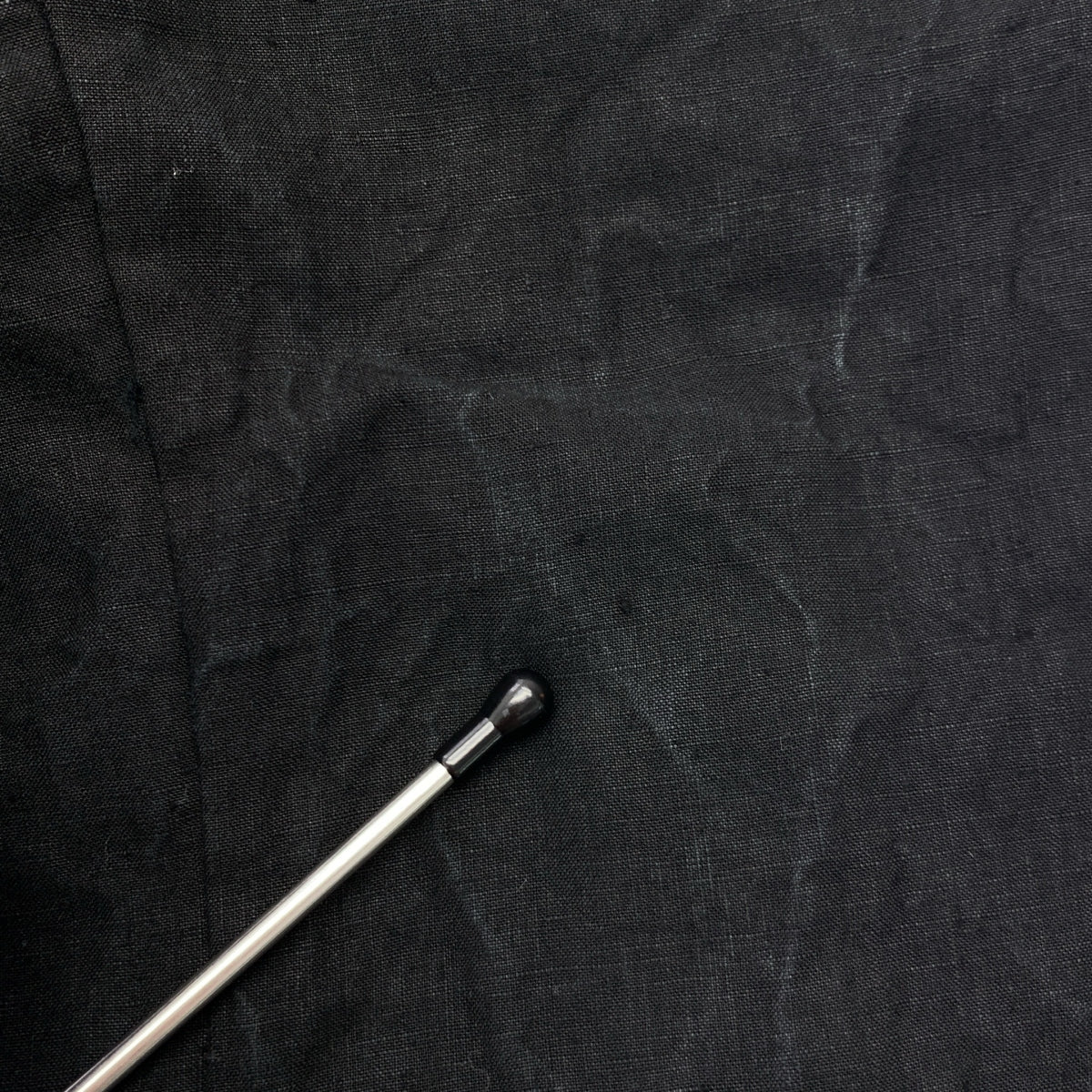 FUMIKA UCHIDA | 亞麻長袍式外套 | 36碼 | 黑色 | 女款