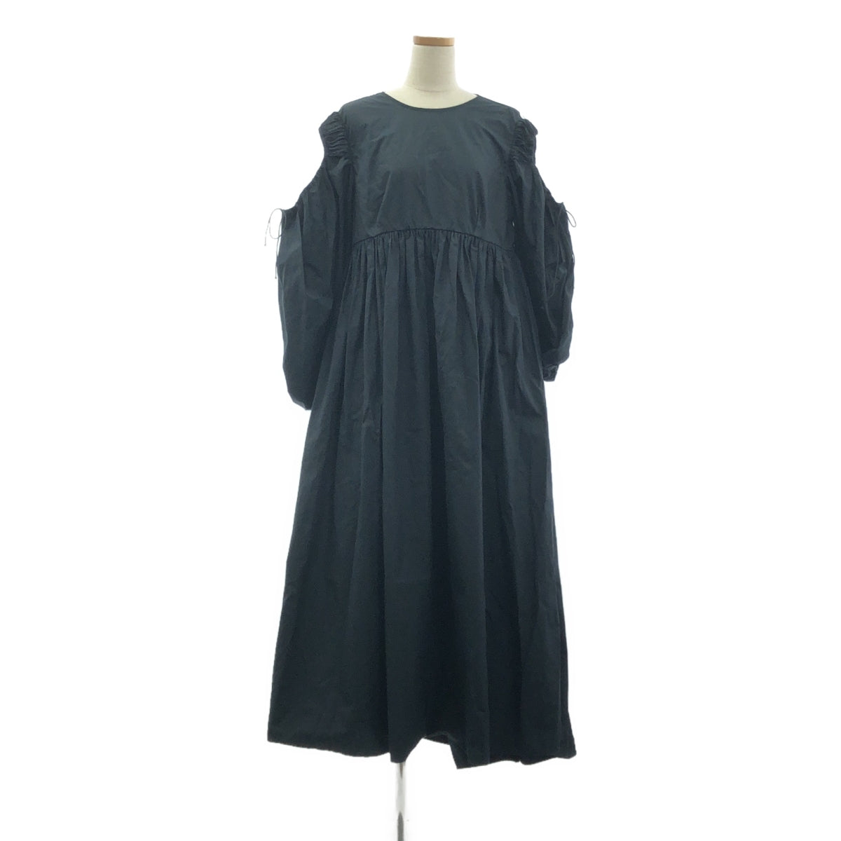 Cecilie Bahnsen / セシリーバンセン | jojo dress ジョジョ カットアウト パフスリーブ ドレス ワンピース | UK14 | ブラック | レディース