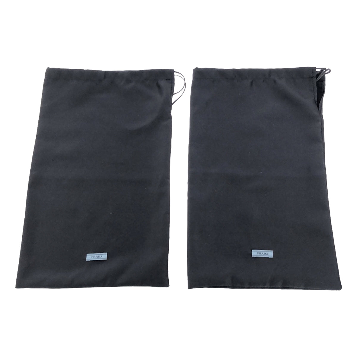 普拉達 |絲綢條紋帆布鞋厚底鞋 |尺寸 37 |黑色 |女性的