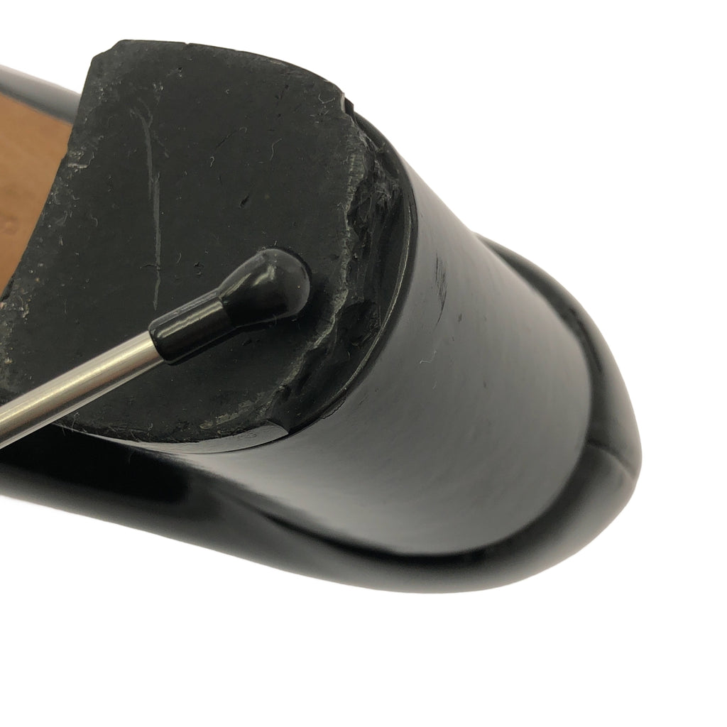 GUCCI / 구찌 | 특허 가죽 호스 비트 청키 힐 펌프스 | 6 1/2 | 블랙 | 여성