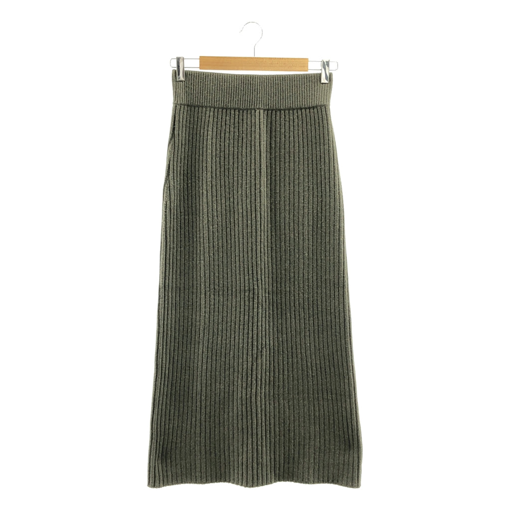 Deuxieme Classe / ドゥーズィエムクラス | CARIAGGI Knit リブ ニット スカート |
