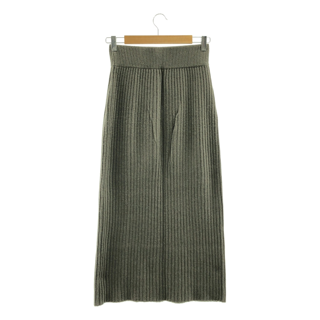 Deuxieme Classe / ドゥーズィエムクラス | CARIAGGI Knit リブ ニット スカート |