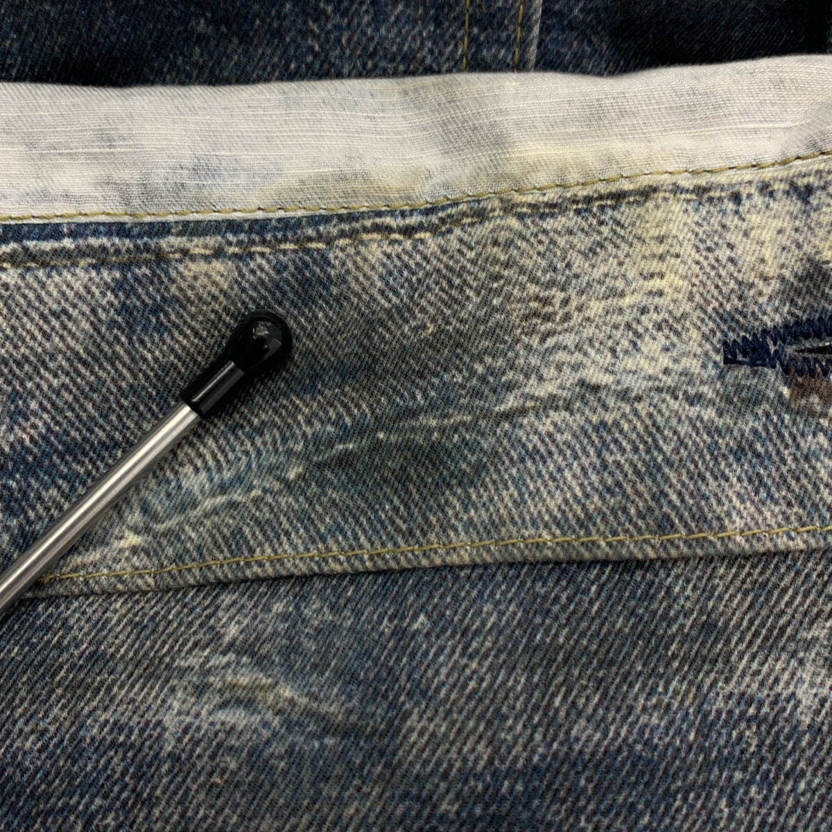 JUNYA WATANABE MAN / ジュンヤワタナベマン | 2022SS | ×Levi's×Berberjin 506XXE 転写プリント ジャケット | S | インディゴ | メンズ