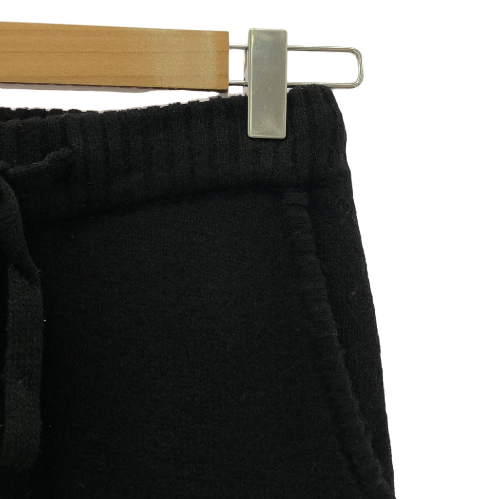 SANZOU TOKYO / サンゾウ | Shaggy Dog Knit Pants シャギードッグニット パンツ | L | ブラック | メンズ