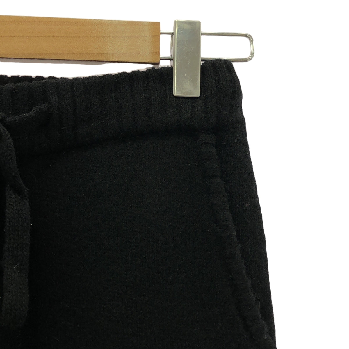 SANZOU TOKYO / サンゾウ | Shaggy Dog Knit Pants シャギードッグニット パンツ | L | ブラック | メンズ