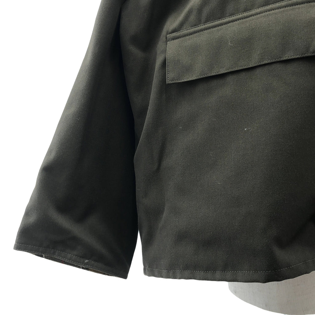 Barbour / Barbour | × TOMORROWLAND OVERSIZED HIKING 羊毛棉斜紋連帽外套 | 38 | 棕色 | 女款