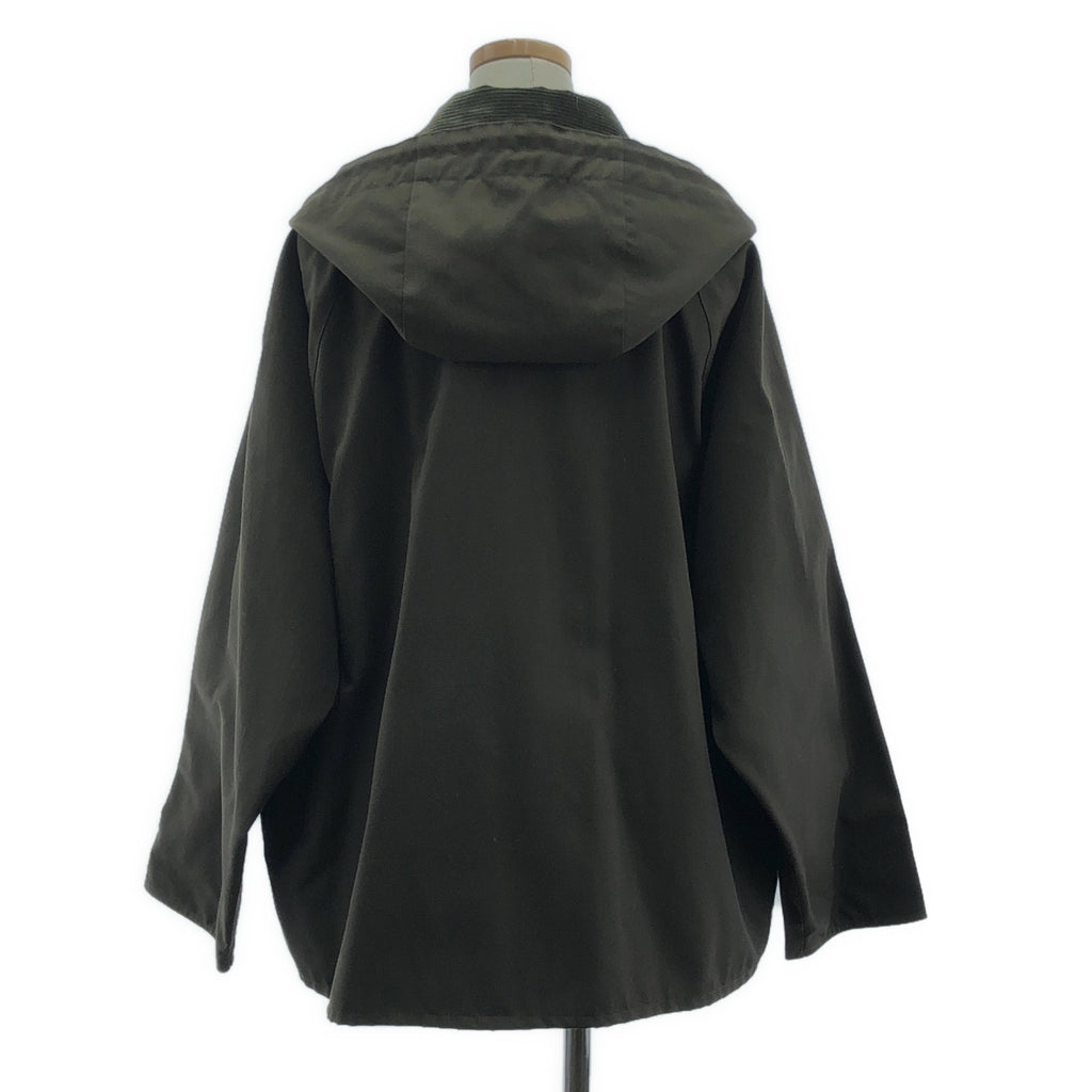 Barbour / Barbour | × TOMORROWLAND OVERSIZED HIKING 羊毛棉斜紋連帽外套 | 38 | 棕色 | 女款