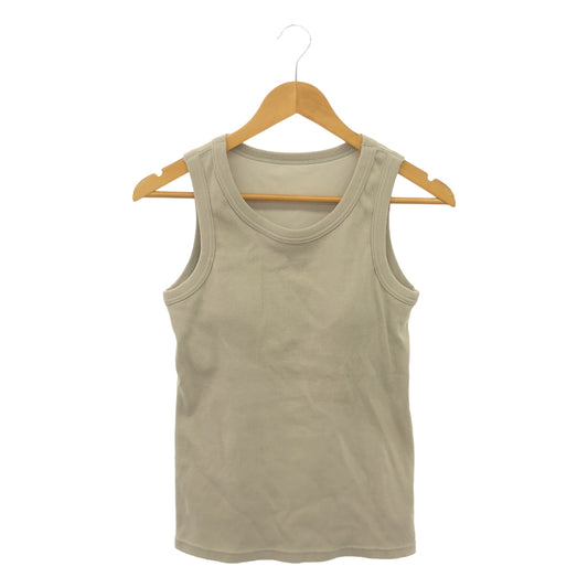 [New] MUSE de Deuxieme Classe | 2023AW | SURT/Sart Cupped Rib Tank Top | XS | Gray | Women's