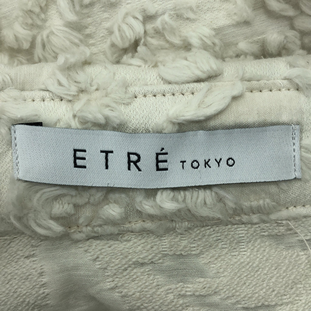 ETRE TOKYO / 에트레 도쿄 | 컷 자가드 셔츠 | F | 여성