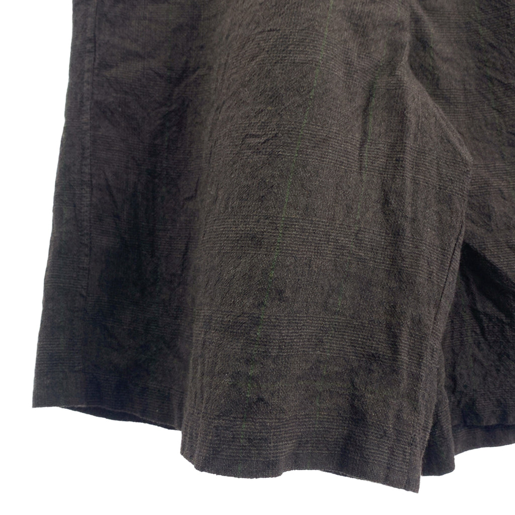 Paul Harnden / 폴 하덴 | suspender pants / 가죽 전환 살펜더 반바지 반바지 | XS |