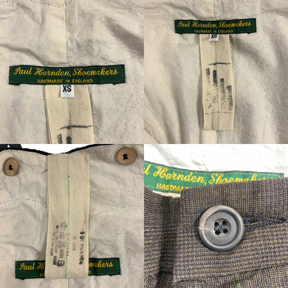 Paul Harnden / ポールハーデン | suspender pants / レザー切替 サルペンダー ショートパンツ ショーツ | XS |