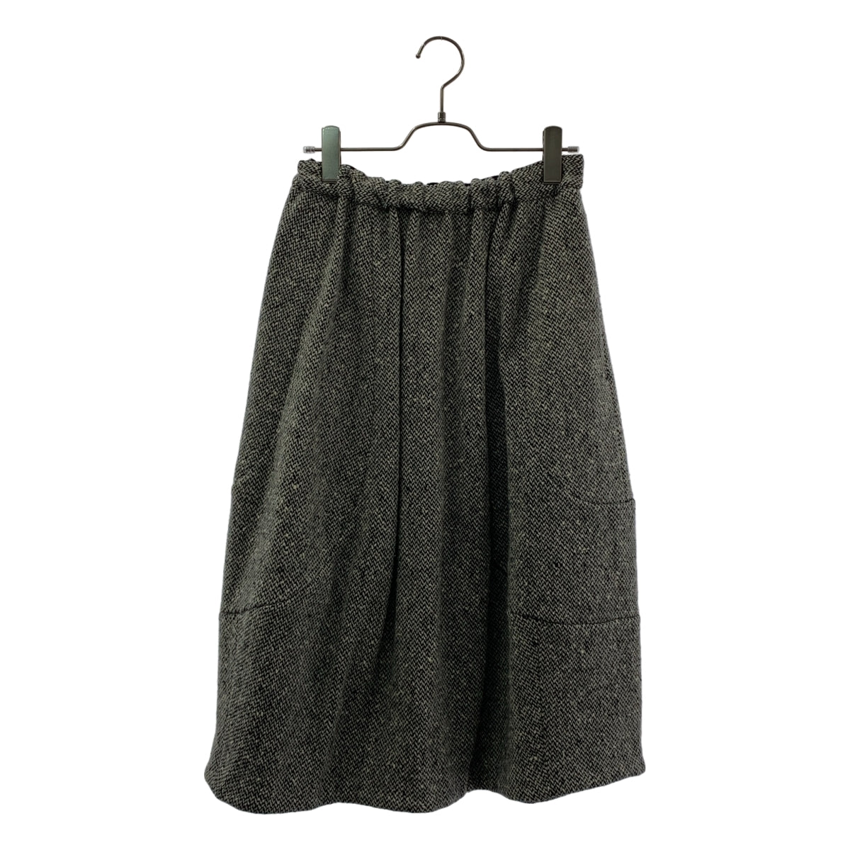 COMME des GARCONS | 巴黎時裝週2018 秋冬 |羊毛 3D 抽繩半身裙 |尺寸 XS |