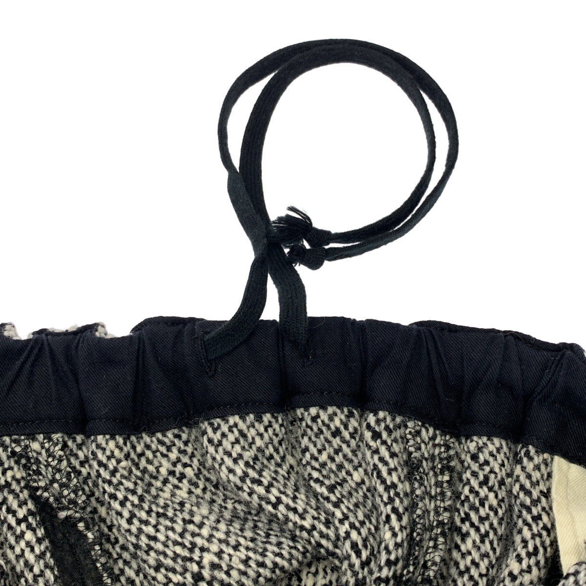 COMME des GARCONS | 巴黎時裝週2018 秋冬 |羊毛 3D 抽繩半身裙 |尺寸 XS |