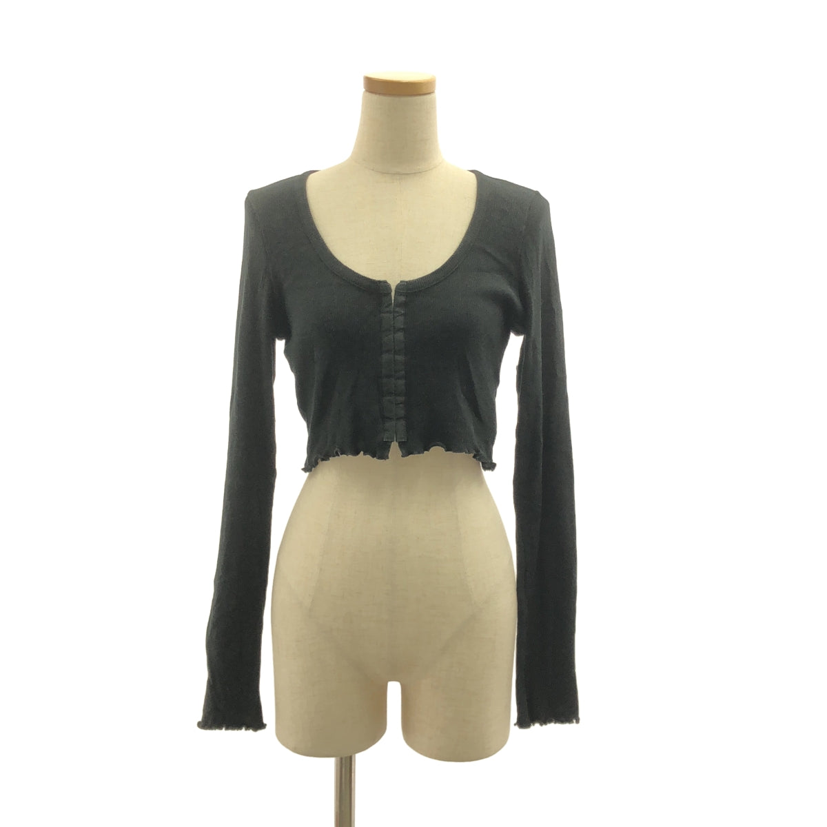 LIMI feu / リミフゥ | コットン フック式 ロングスリーブ トップス |