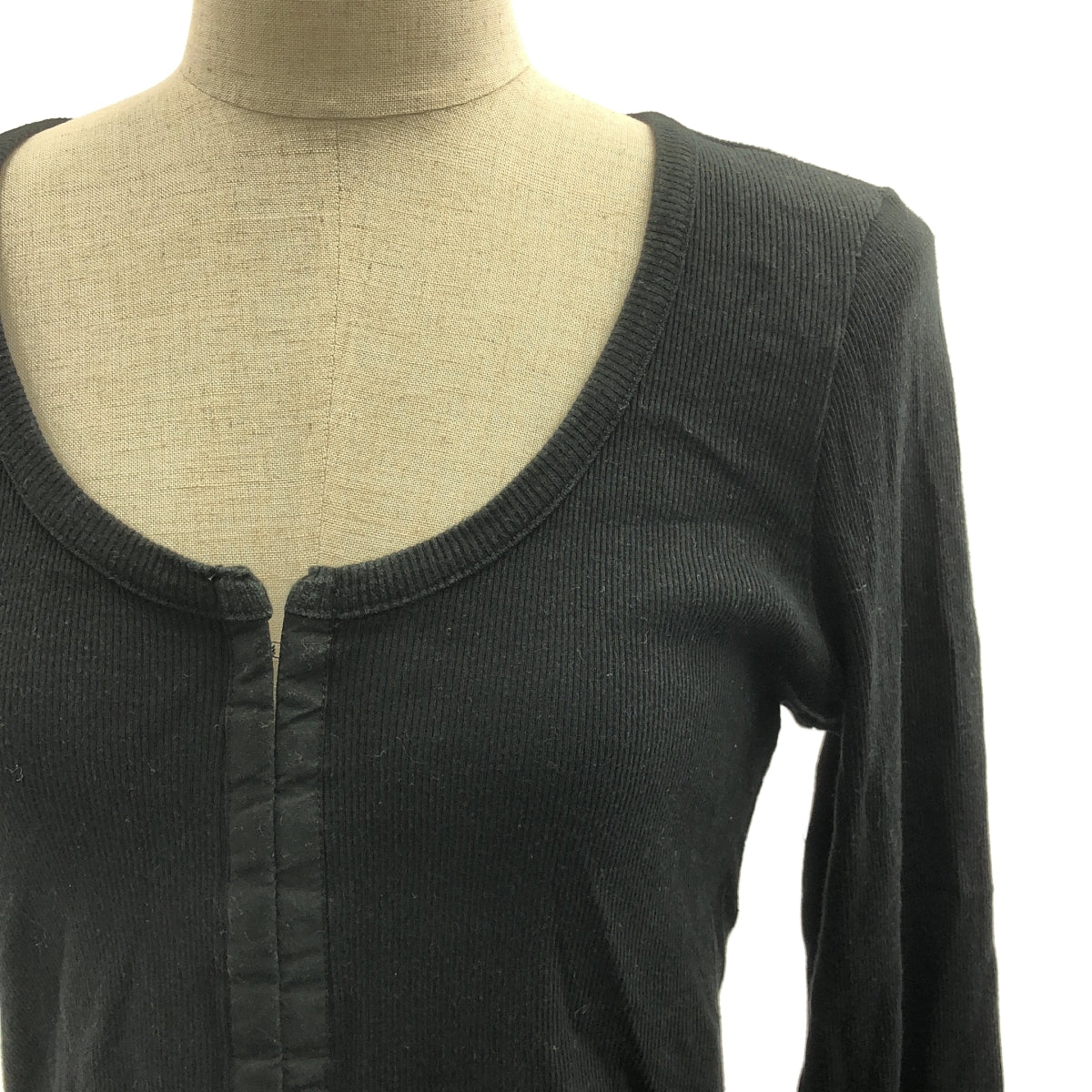 LIMI feu / リミフゥ | コットン フック式 ロングスリーブ トップス |