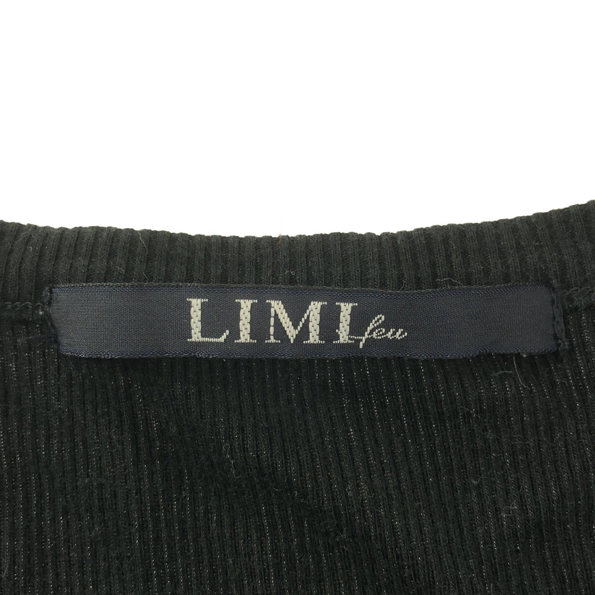LIMI feu / リミフゥ | コットン フック式 ロングスリーブ トップス |