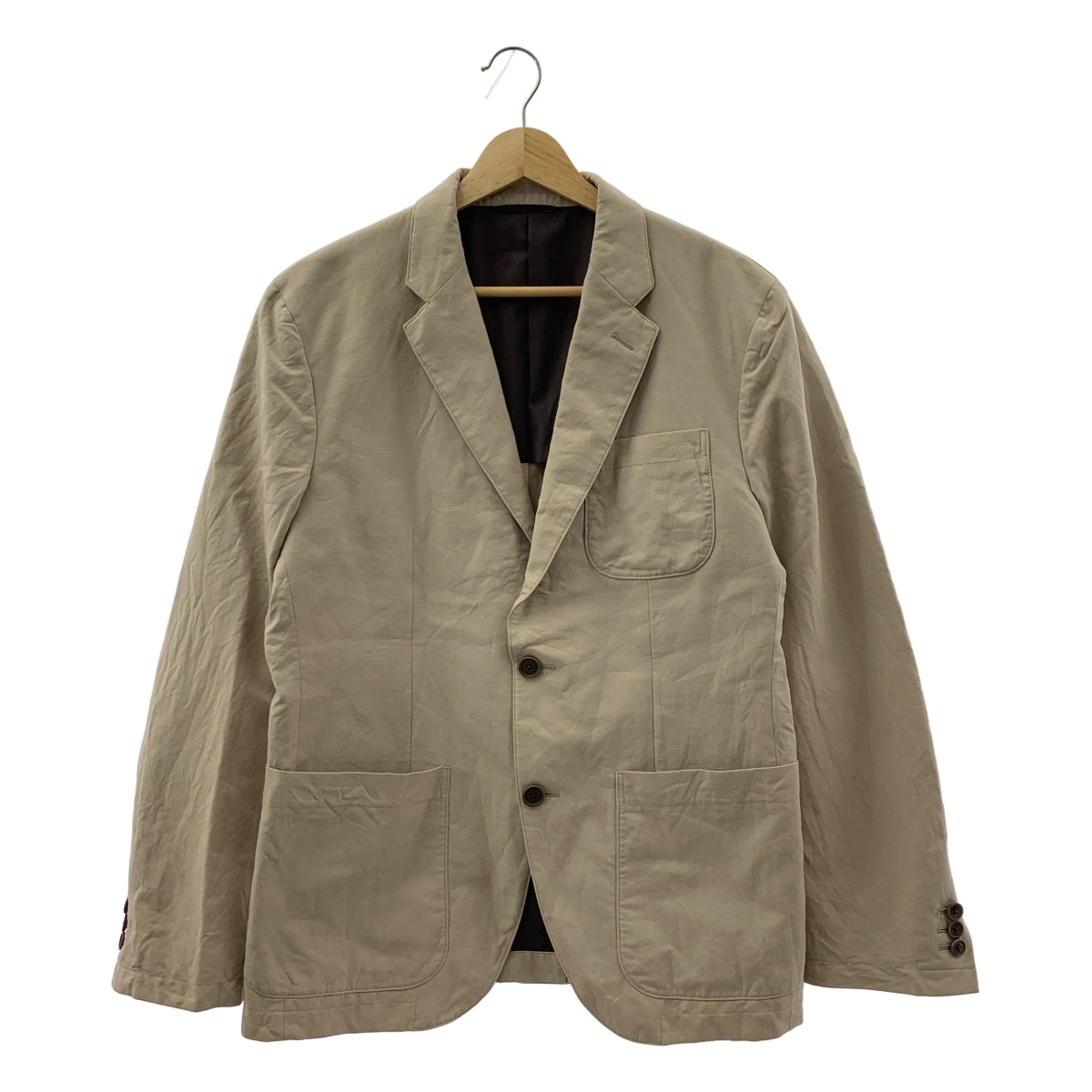 MARGARET HOWELL / マーガレットハウエル | シングルブレスト 2B テーラード ジャケット / 総裏地 | M | メンズ