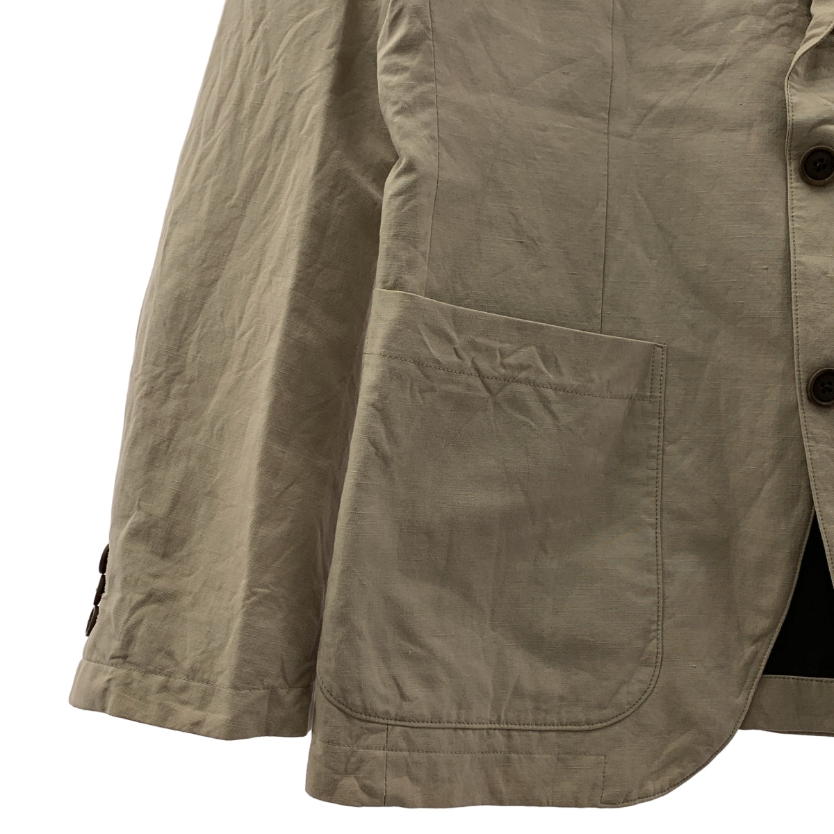 MARGARET HOWELL / マーガレットハウエル | シングルブレスト 2B テーラード ジャケット / 総裏地 | M | メンズ