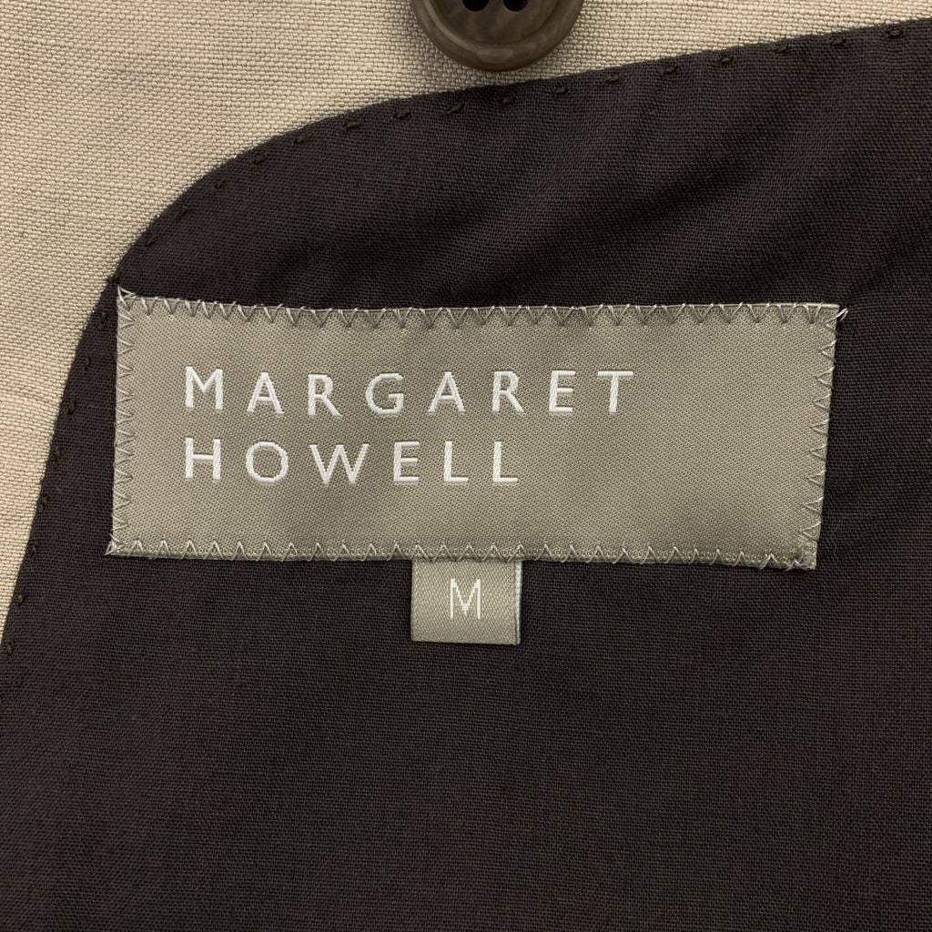 MARGARET HOWELL / 마가렛 하웰 | 싱글 브레스트 2B 테일러드 재킷 / 총 안감 | M | 남성