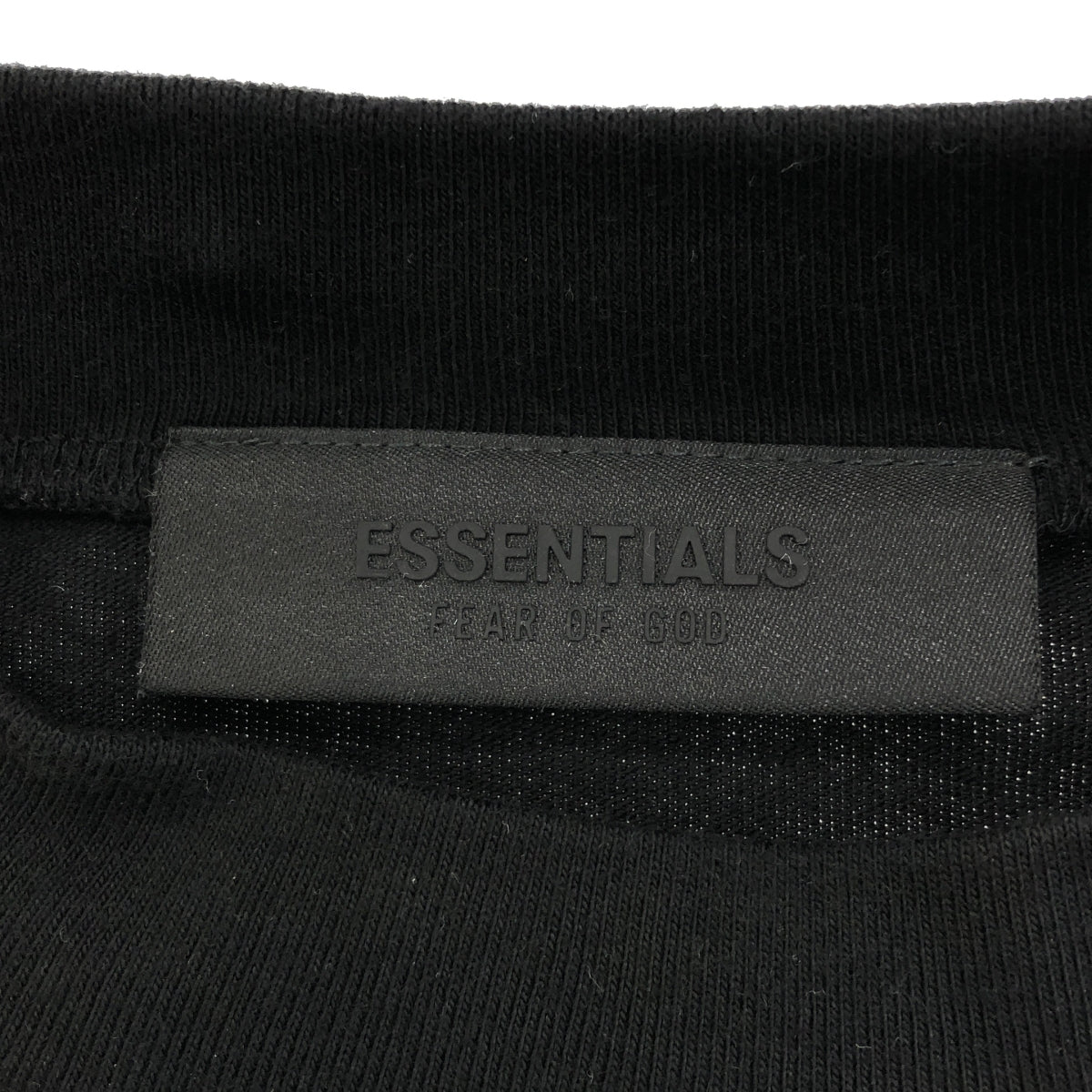 [Good Condition] FOG ESSENTIALS | Crewneck Oversized T-Shirt | XS | Black | Men's