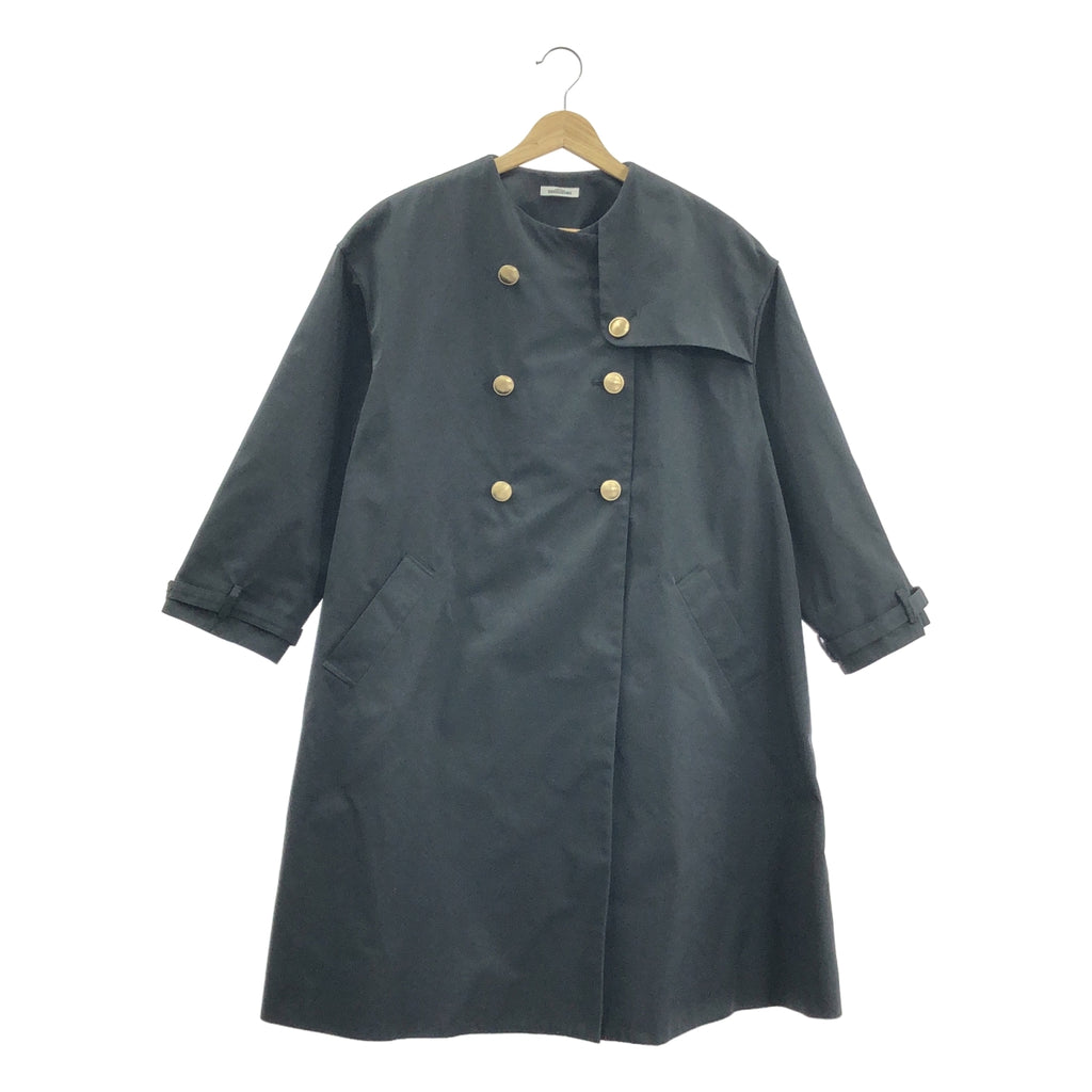 【美品】  【atelier KEISUZUKI / アトリエ ケイスズキ】 | 【atelier KEISUZUKI / アトリエ ケイスズキ】 DYUMA trench デュマトレンチコート | ブラック | レディース