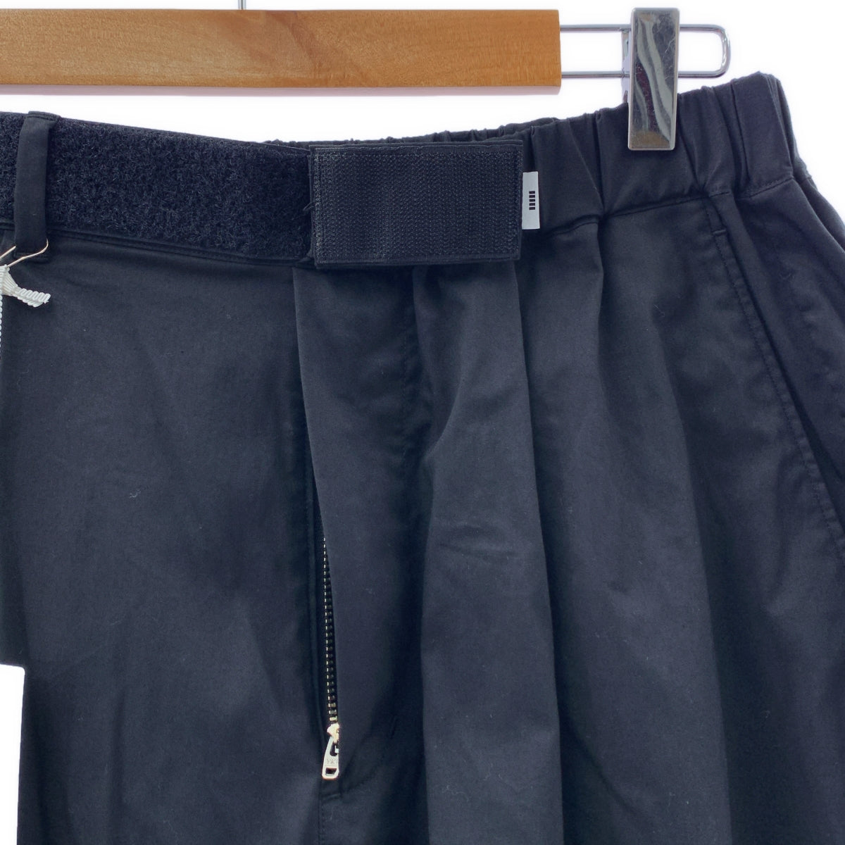 [新品] Graphpaper | 2025SS | Solotex 斜紋寬廚師褲 | 尺寸 1 | 黑色 | 男款