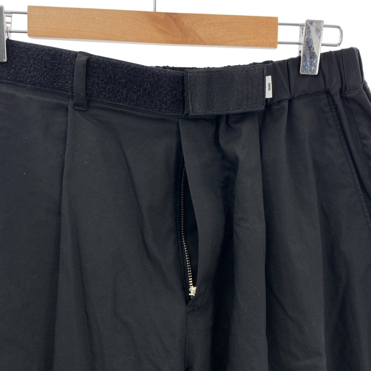 [新品] Graphpaper | 2025SS | Solotex 斜紋寬廚師褲 | 尺寸 1 | 黑色 | 男款