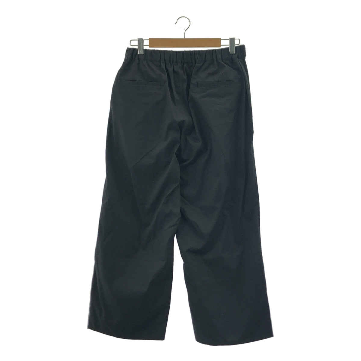 【新品】  Graphpaper / グラフペーパー | 2025SS | Solotex Twill Wide Chef Pants ソロテックス ツイル ワイド シェフパンツ | 1 | ブラック | メンズ