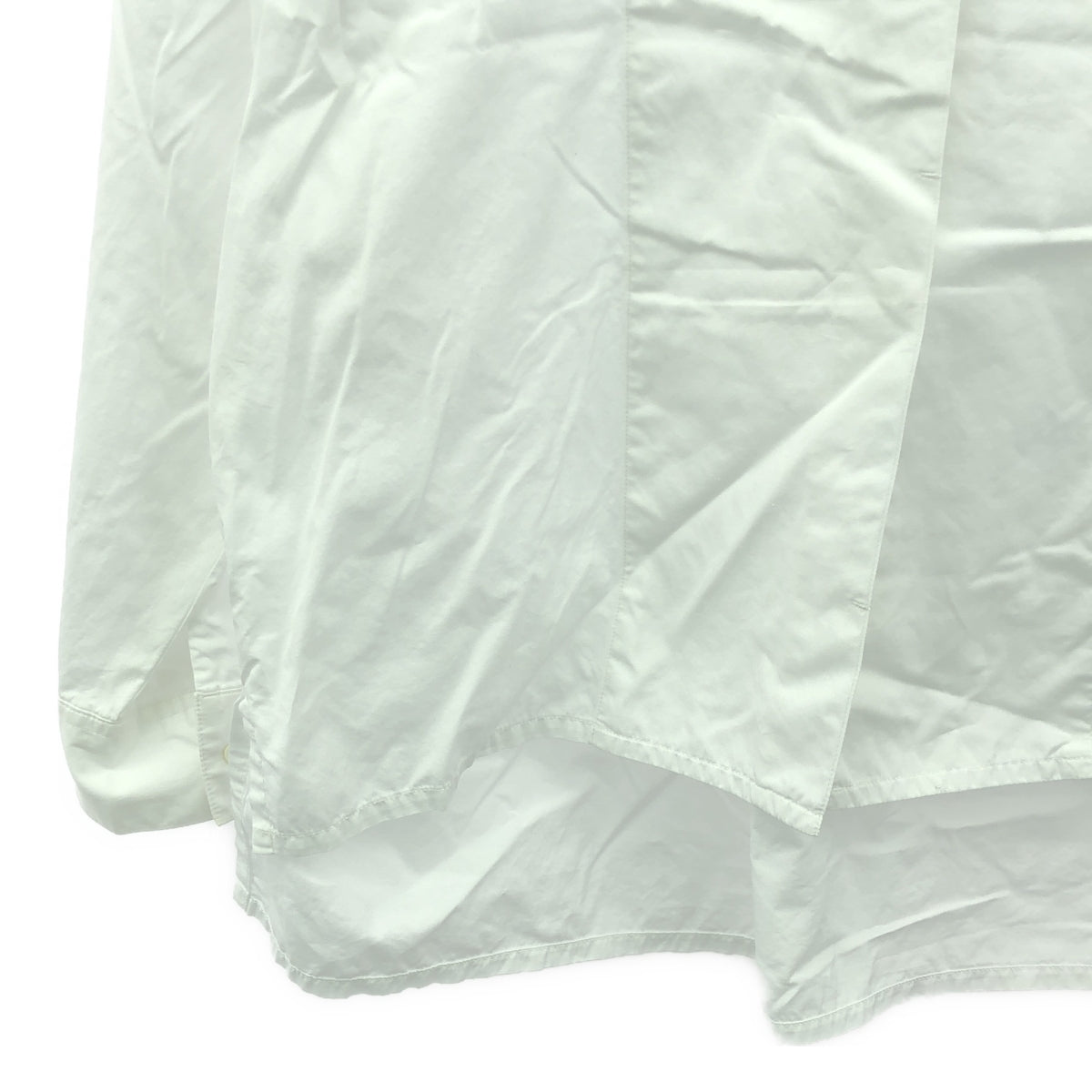 foufou / foufou | no collar broadcloth shirts / no collar broadcloth shirts | white | women's