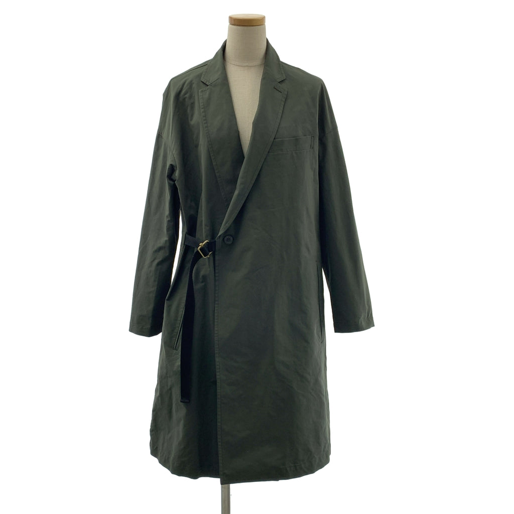 THE RERACS / ザリラクス | LOOSE CHESTERFIELD COAT / オーバーシルエット シングル コート | 38 | レディース