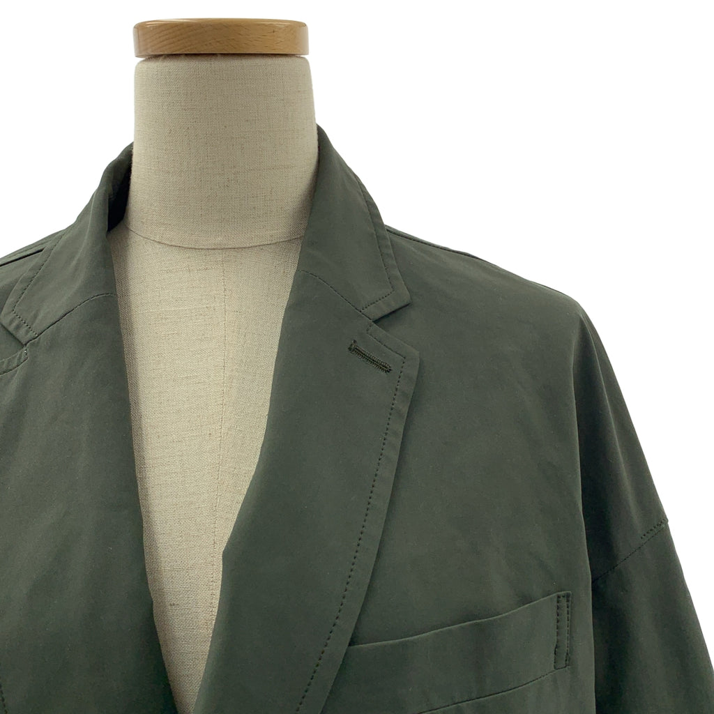 THE RERACS / ザリラクス | LOOSE CHESTERFIELD COAT / オーバーシルエット シングル コート | 38 | レディース