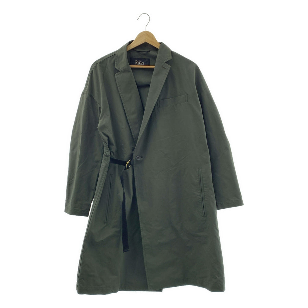 THE RERACS / ザリラクス | LOOSE CHESTERFIELD COAT / オーバーシルエット シングル コート | 38 | レディース