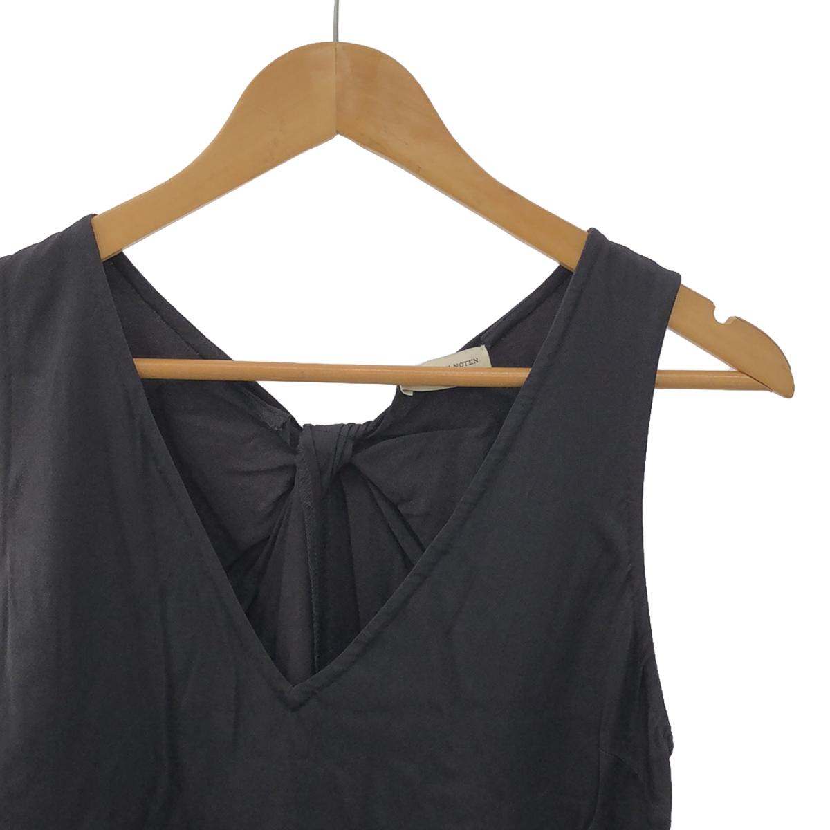 DRIES VAN NOTEN | V-neck sleeveless dress | 36 | Gray | Women's