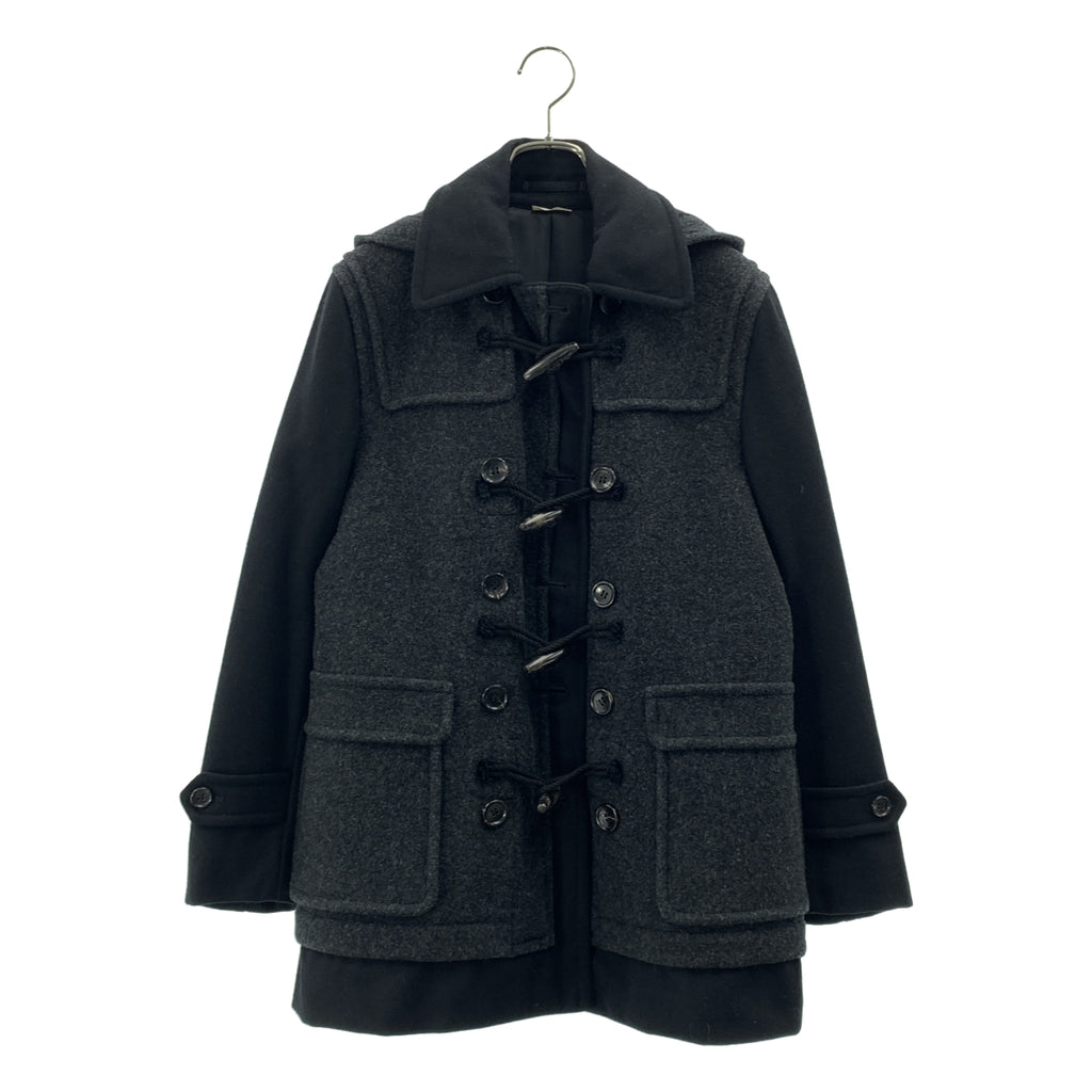 COMME des GARCONS HOMME PLUS / コムデギャルソンオムプリュス | 2009AW | ウール 中綿 ドッキング ダッフルコート | XS | メンズ