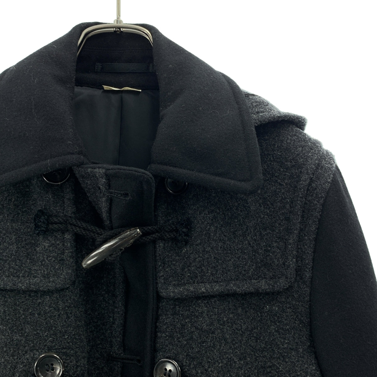 COMME des GARCONS HOMME PLUS / コムデギャルソンオムプリュス | 2009AW | ウール 中綿 ドッキング ダッフルコート | XS | メンズ