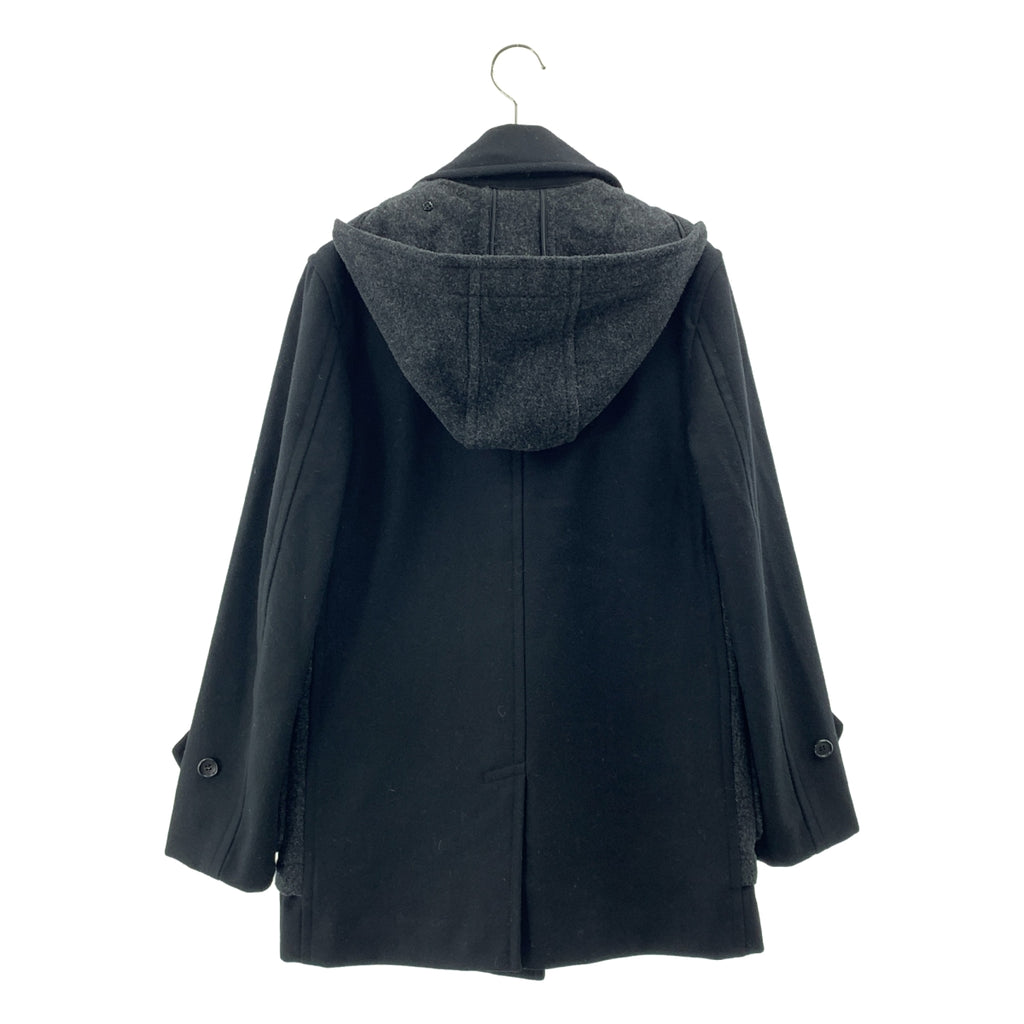 COMME des GARCONS HOMME PLUS / コムデギャルソンオムプリュス | 2009AW | ウール 中綿 ドッキング ダッフルコート | XS | メンズ