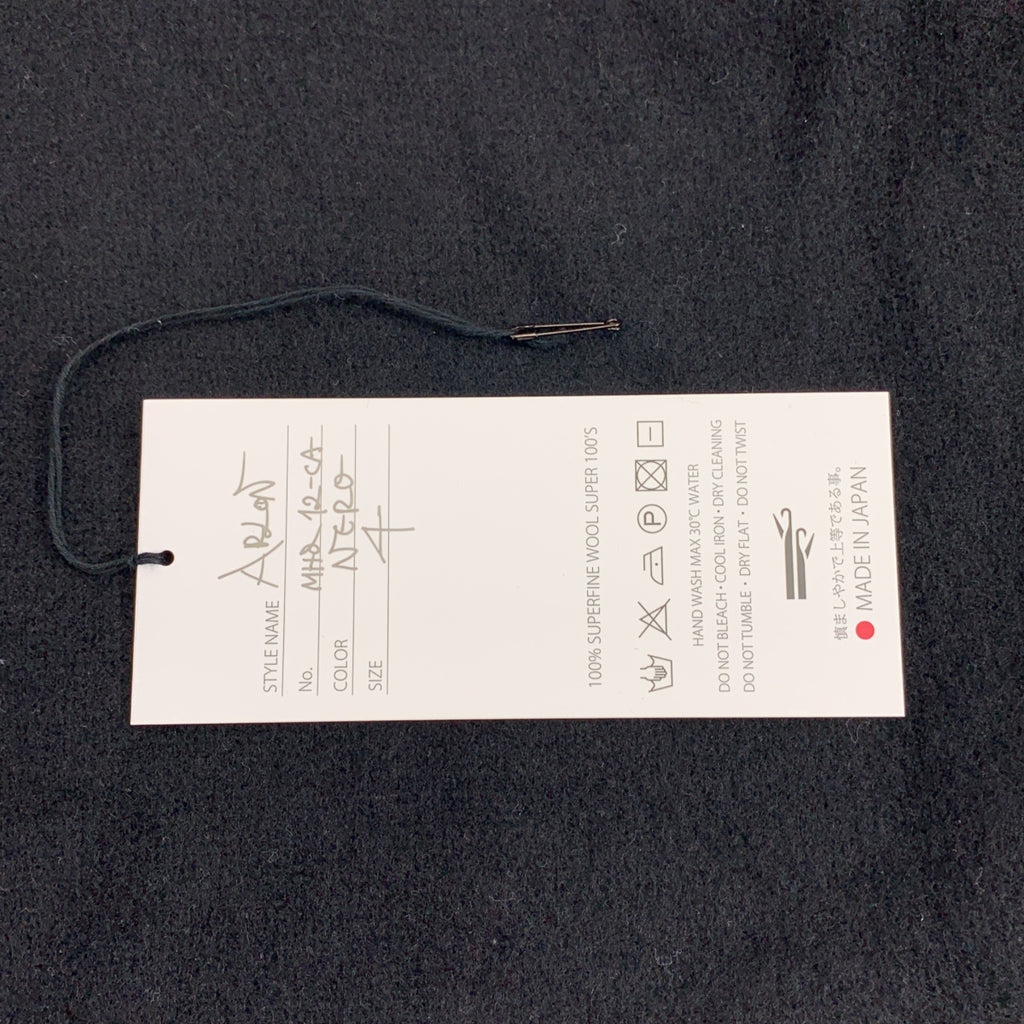 手工工匠心之作 | ARLON 羊毛高領針織衫 | 4 碼 | 黑色 | 男士