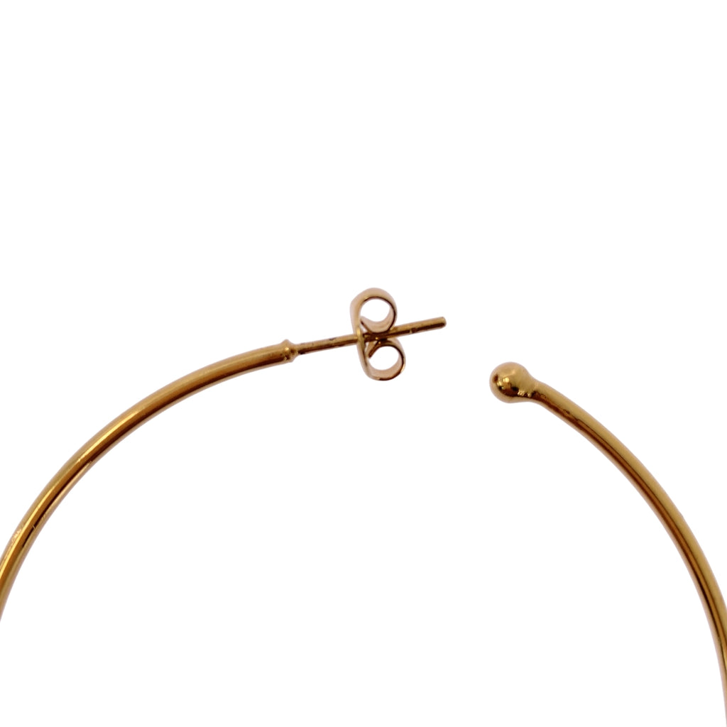 FENDI / フェンディ | 2セット ペア ズッカ ロゴチャーム 装飾 フープ ピアス |