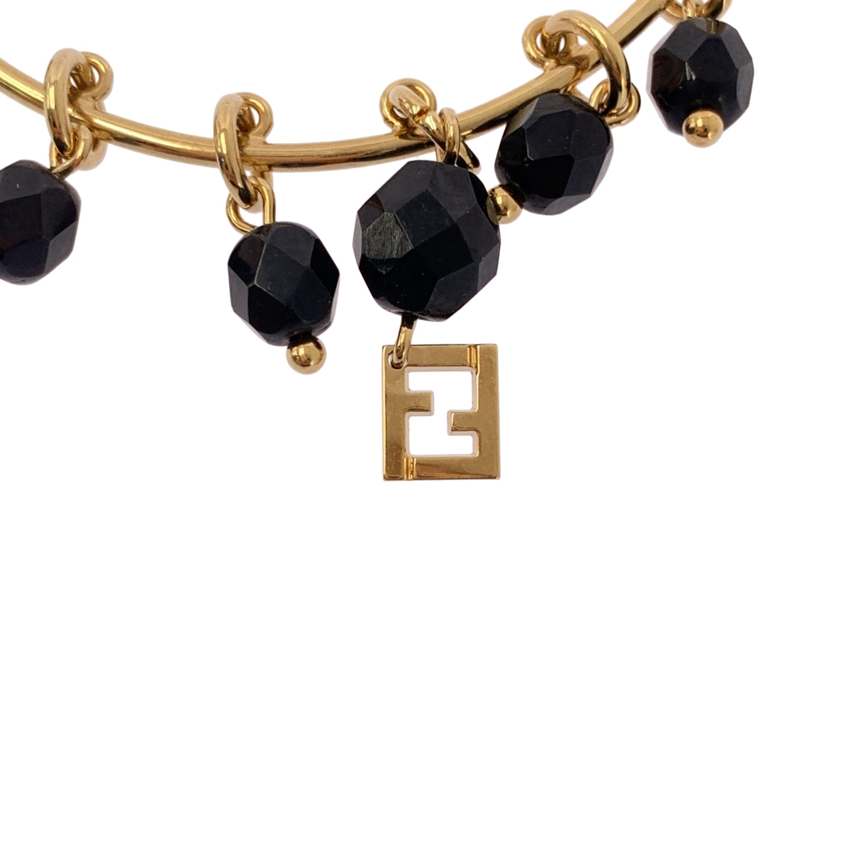 FENDI / フェンディ | 2セット ペア ズッカ ロゴチャーム 装飾 フープ ピアス |