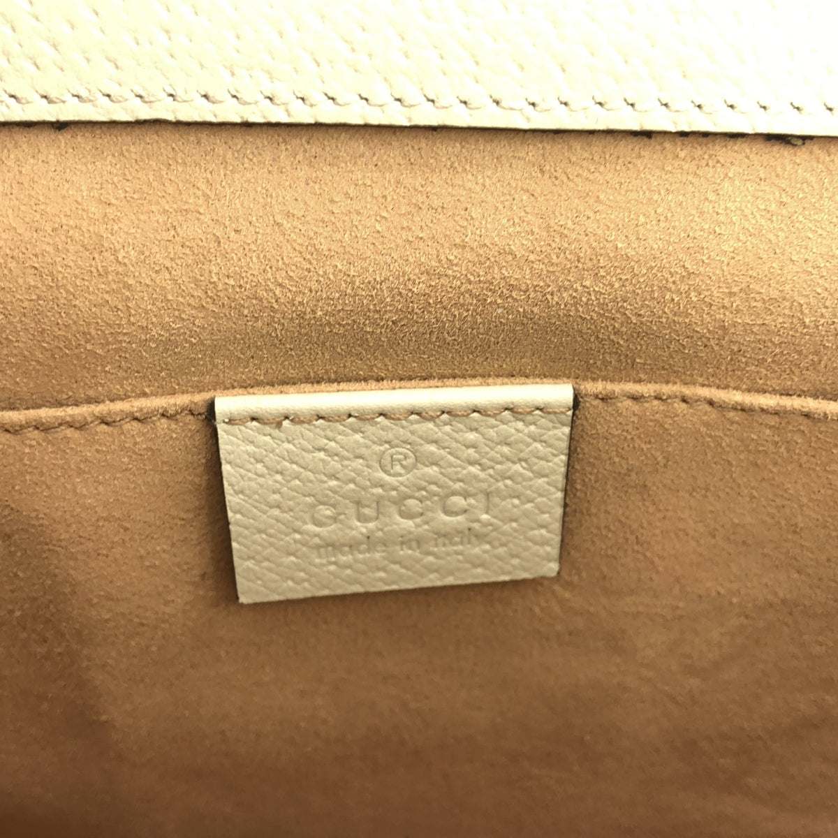 [全新] GUCCI | 503877 Ophidia GG Flora 小號鏈條單肩包 | 白色/米色 | 女款
