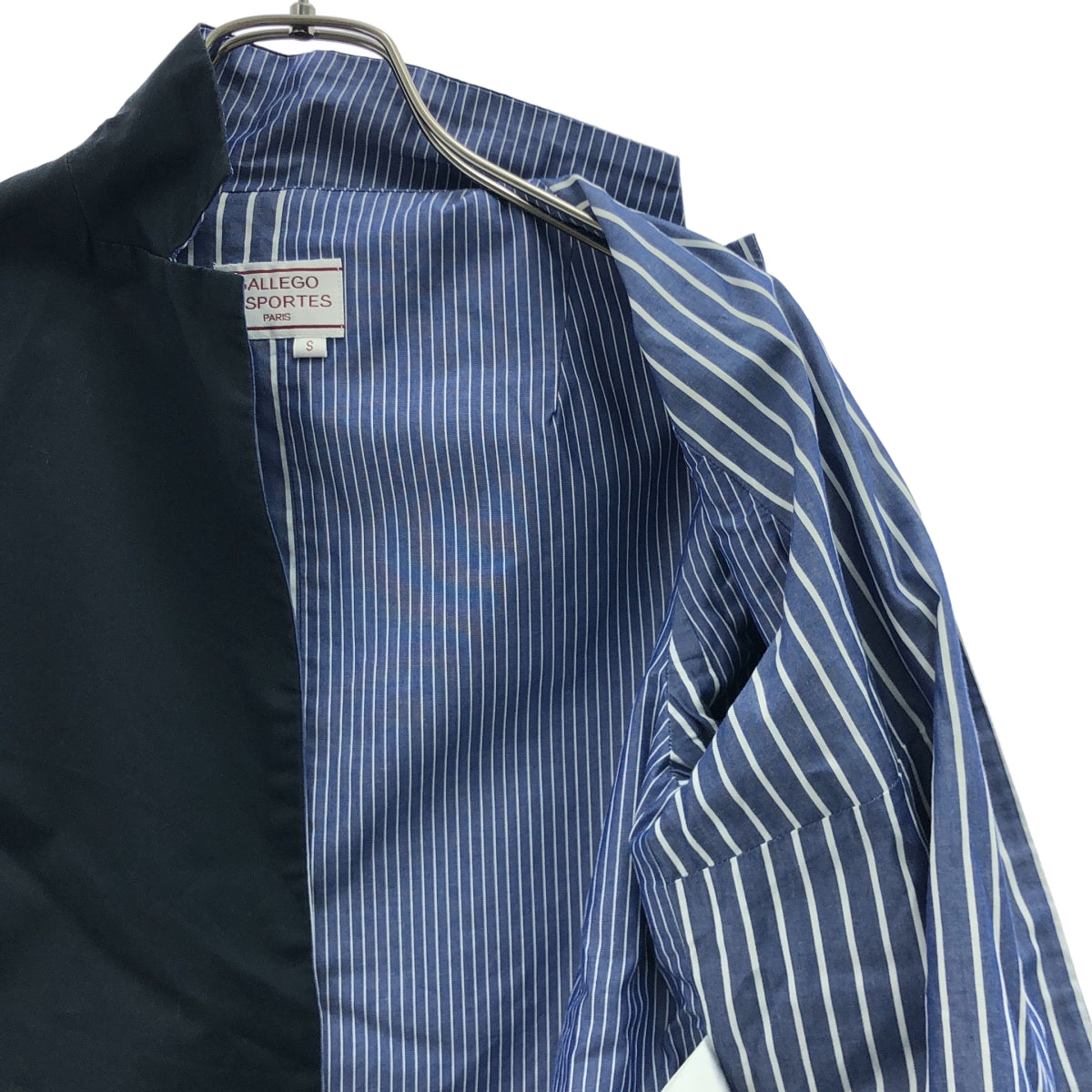 GALLEGO DESPORTES / ギャレゴデスポート | コットン ボタンレス テーラードジャケット | S | レディース