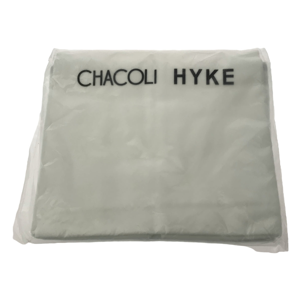 【美品】  HYKE / ハイク | × CHACOLI LEATHER DRAWSTRING BAG レザーショルダーバッグ | ブラック | レディース