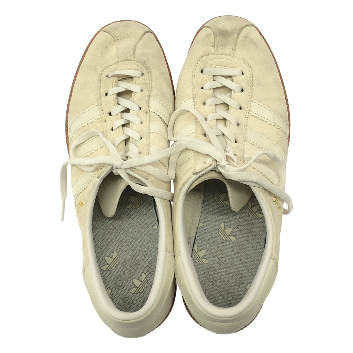 阿迪達斯 | BLANC 絨面革運動鞋 | 26.5 |灰白色 |男士