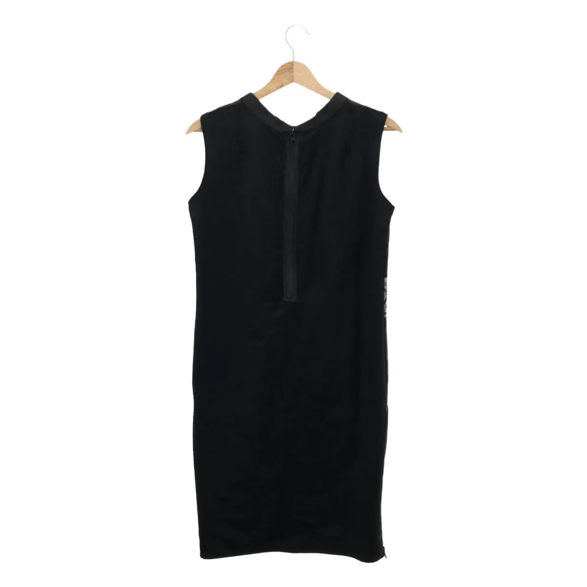 HACHE / アッシュ | ジャガード サイドジップ ノースリーブワンピース | 40 | レディース