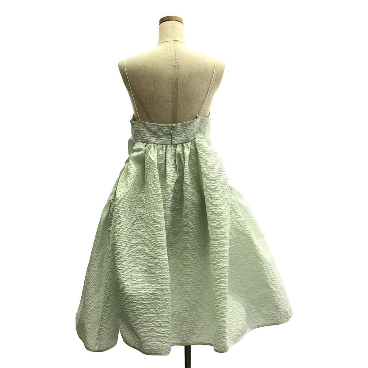 [Good Condition] Cecilie Bahnsen / Lisbeth Dress / Voluminous Dress One-Piece | UK8/US4 | Green | Women's