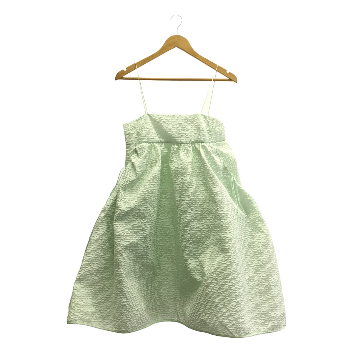 [Good Condition] Cecilie Bahnsen / Lisbeth Dress / Voluminous Dress One-Piece | UK8/US4 | Green | Women's