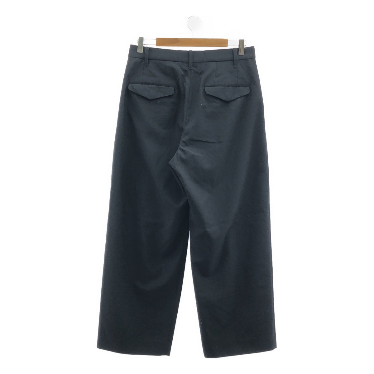 BIOTOP / ビオトープ | not in fashion.. / ノットインファッション  3tuck wide pants 3タック ワイドパンツ | M | ブラック | メンズ