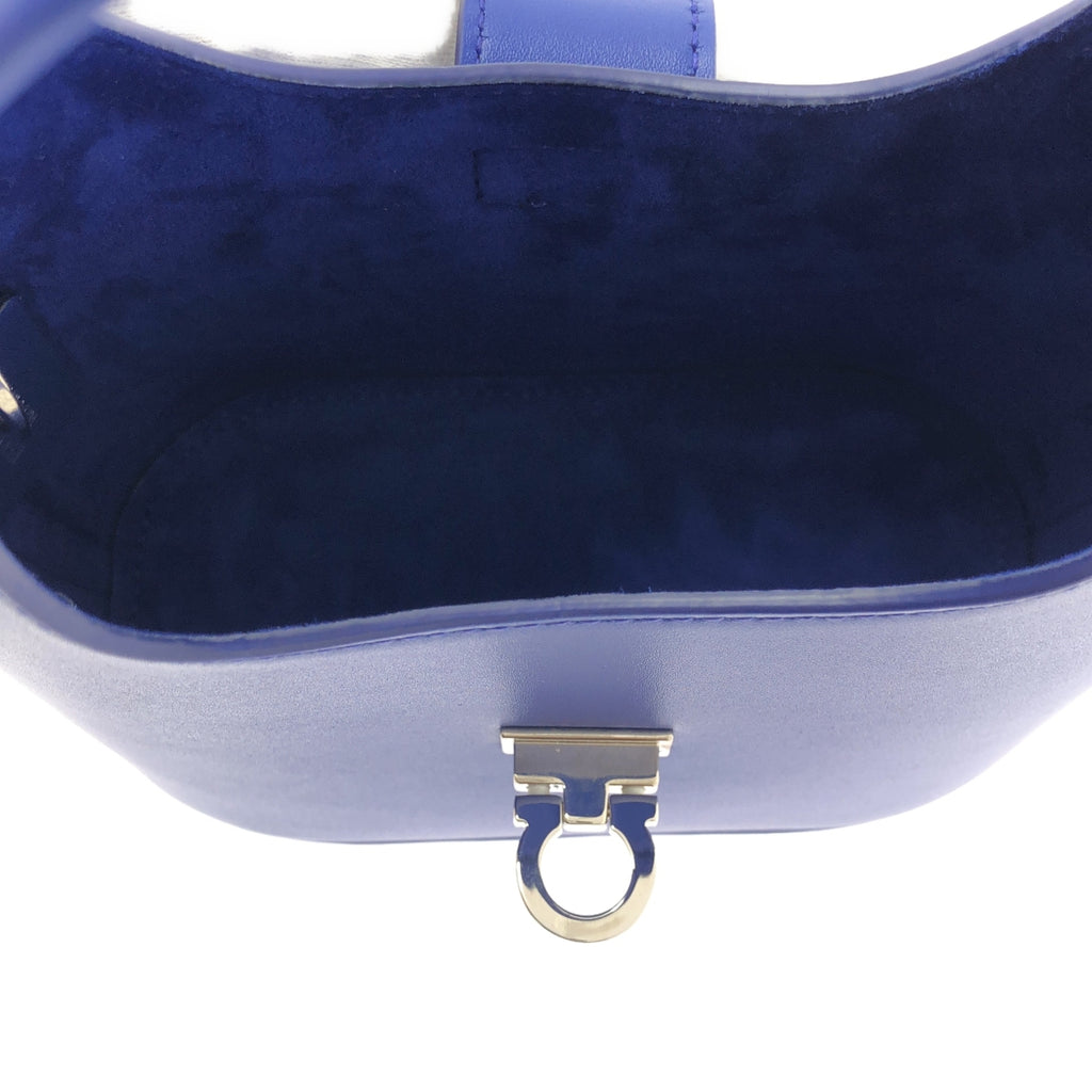 FERRAGAMO / 페라가모 | S.HOBO MINI 2way 호보 간치니 가죽 숄더백 |