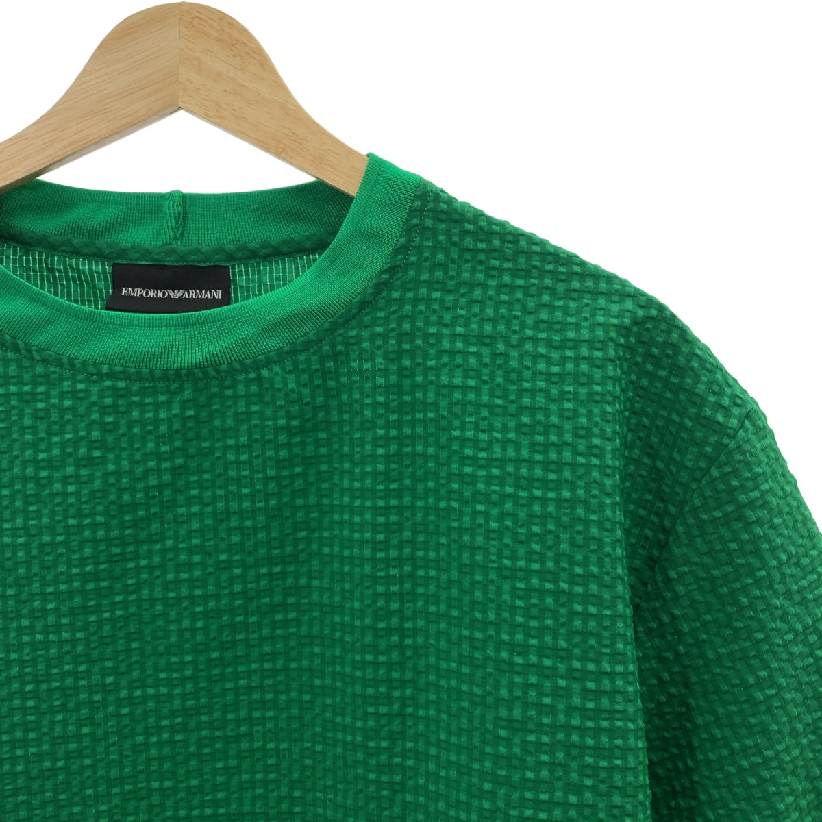 EMPORIO ARMANI | 超大泡泡紗 T 卹 | S 碼 | 男款